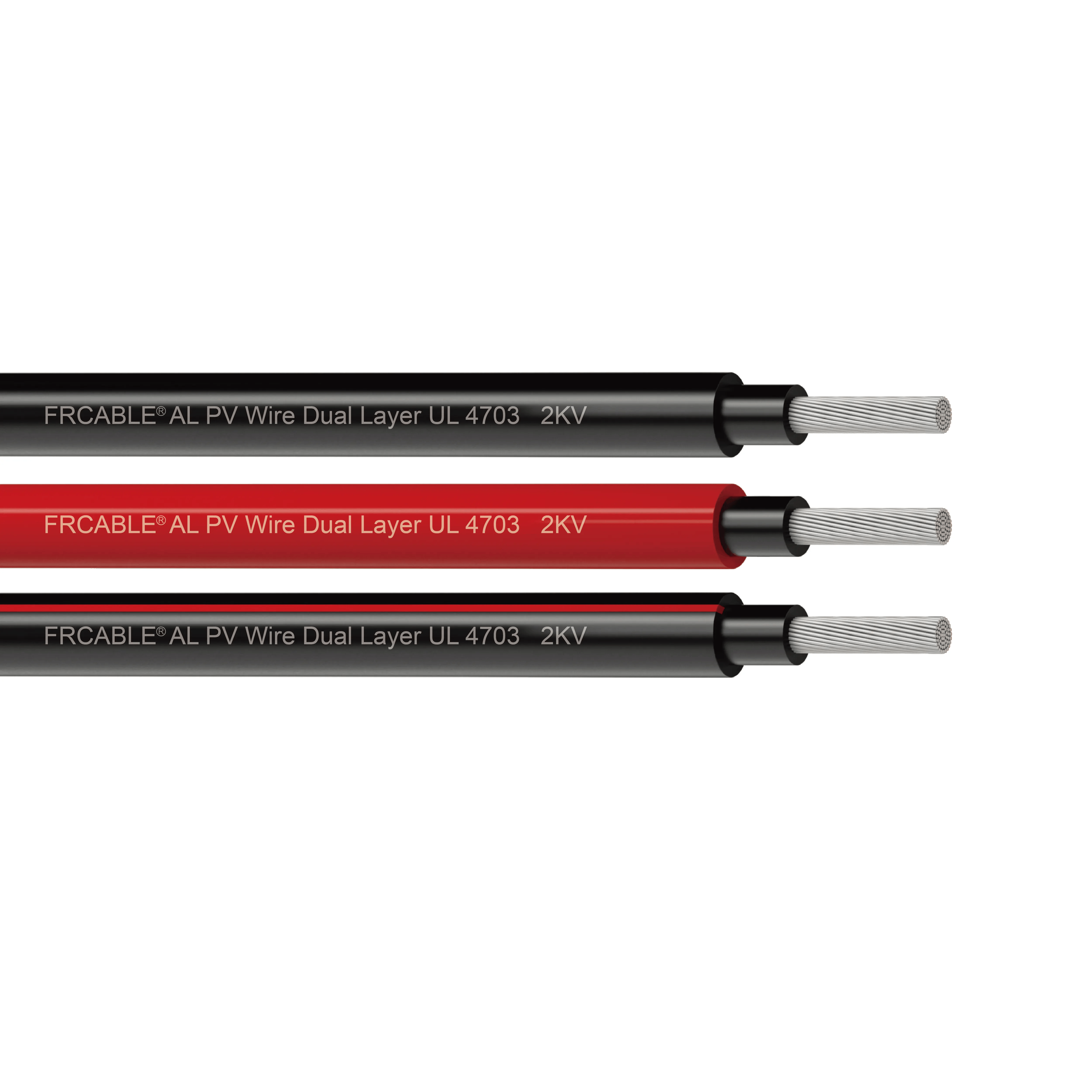 AL PV Wire Dual Layer UL 4703   2KV