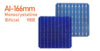 166mm 9BB Bifacial