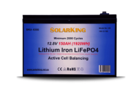 12.8V 150AH Solarking Lithium Iron Battery Metal Case CB-150-12-100