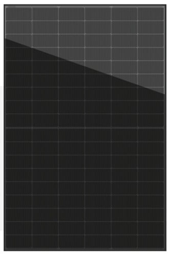 HS54-430-BOB(N) Single Glass All Black TopCon Module