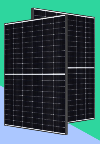 All Black Glass-Glass 425W