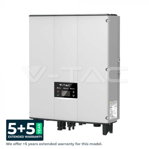 5kW On-Grid Solar Inverter LCD Display DC Switch Single Phase IP65