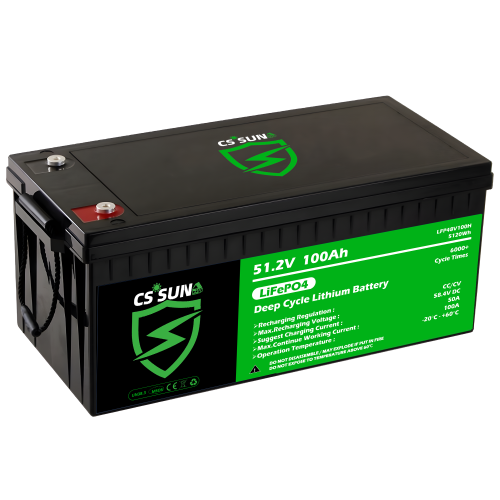 CSSUN LFP48V100H LiFePo4 Battery 51.2V 100Ah