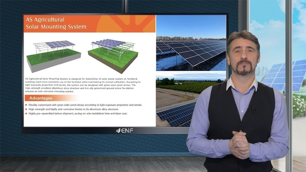 AS Agricultural Solar Farm Mounting System